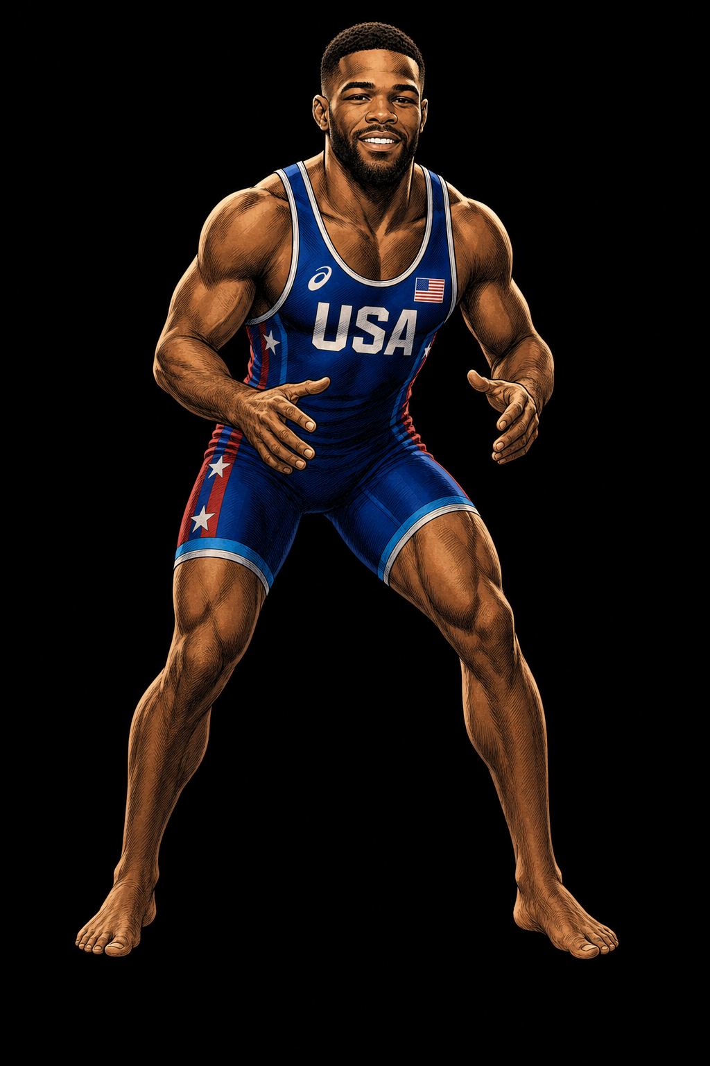 Jordan Burroughs — полный рост